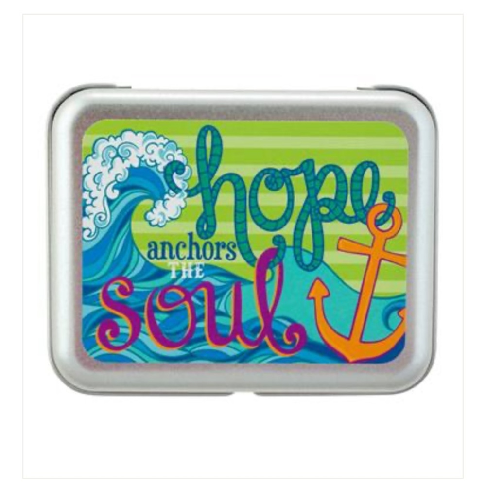 NEW karma “hope anchors the soul” sentiment box
